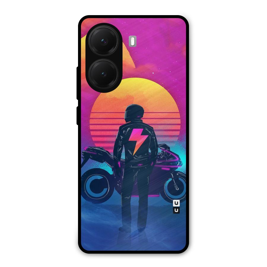 Electric Ride Metal Back Case for Poco X7 Pro