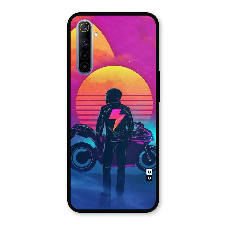 Electric Ride Metal Back Case for Realme 6