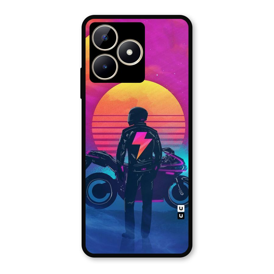 Electric Ride Metal Back Case for Realme C53