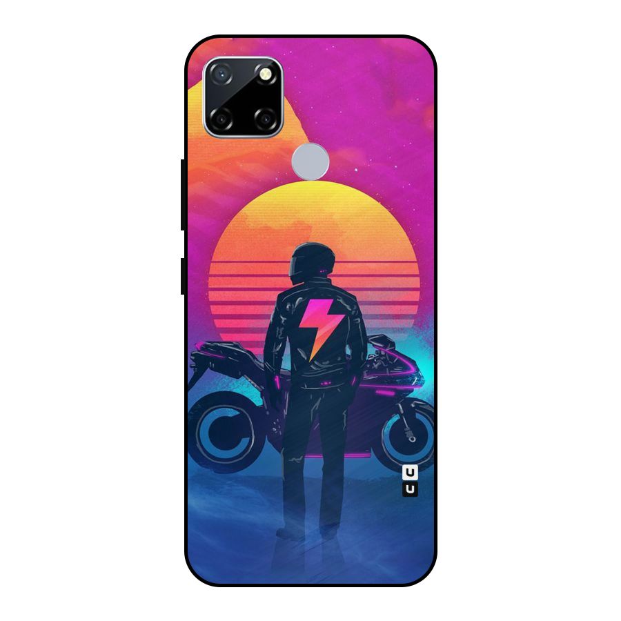 Electric Ride Metal Back Case for Realme Narzo 20