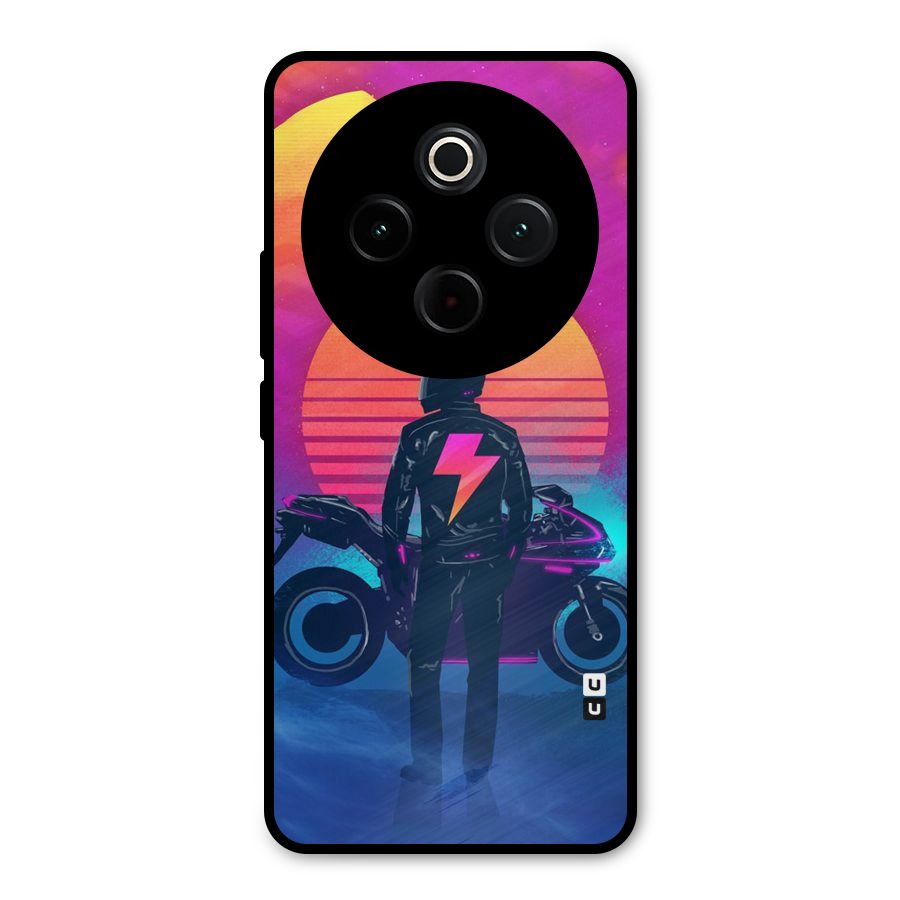Electric Ride Metal Back Case for Vivo T4