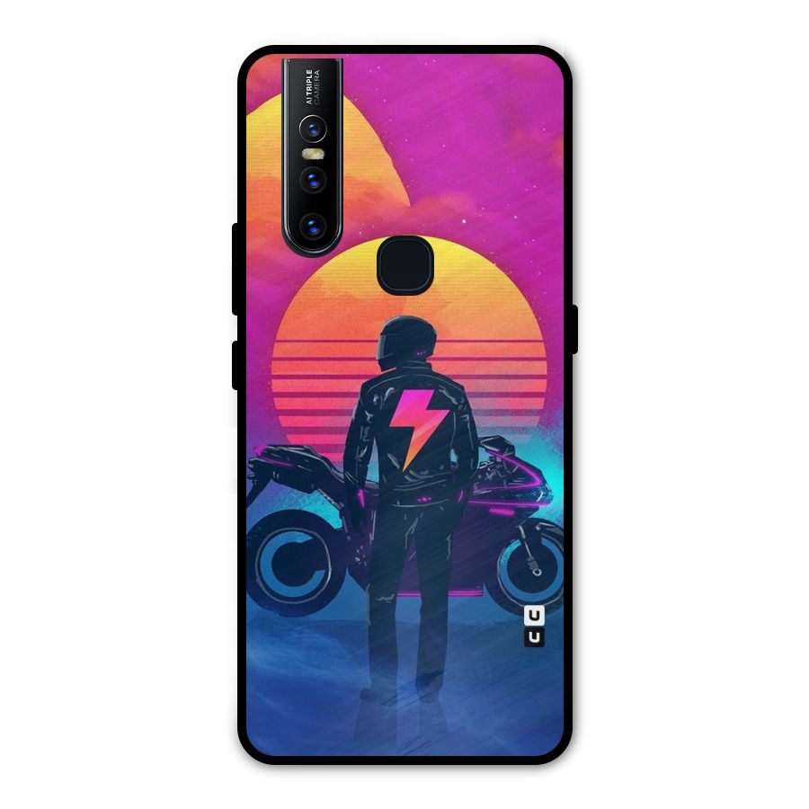 Electric Ride Metal Back Case for Vivo V15