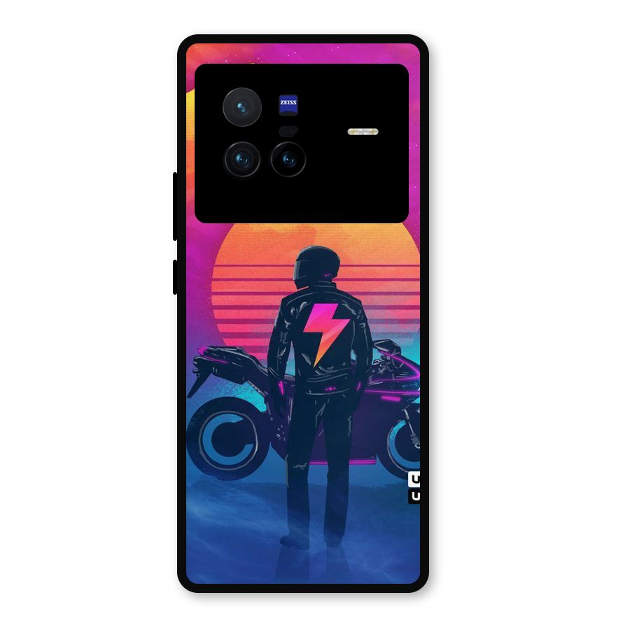 Electric Ride Metal Back Case for Vivo X80