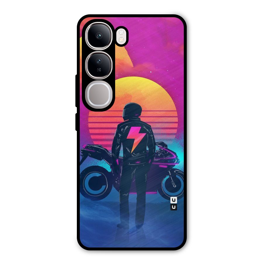 Electric Ride Metal Back Case for Vivo Y300