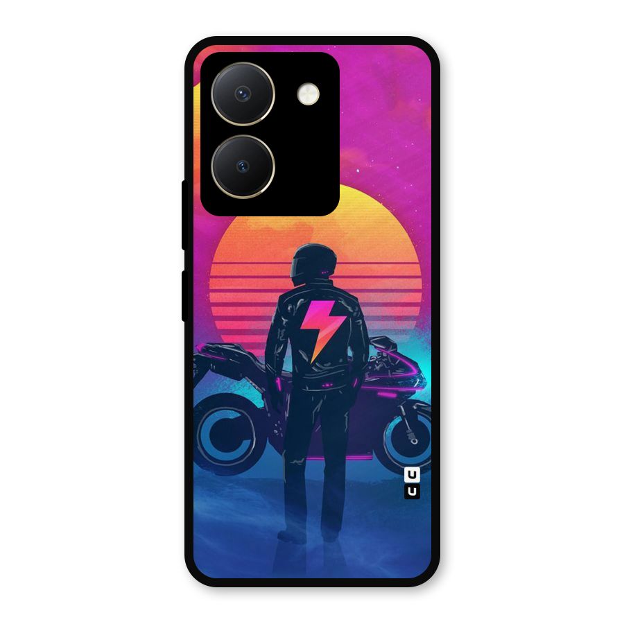 Electric Ride Metal Back Case for Vivo Y36