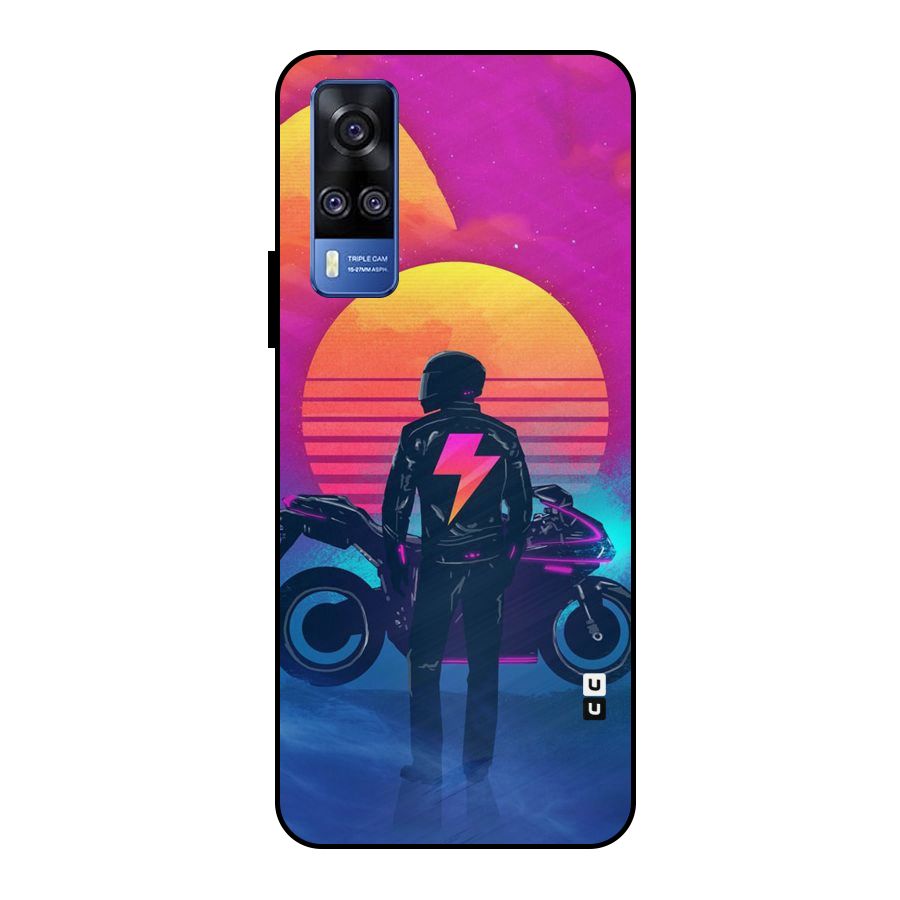 Electric Ride Metal Back Case for Vivo Y51