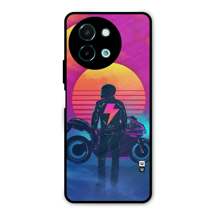 Electric Ride Metal Back Case for Vivo Y58