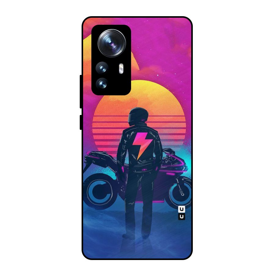 Electric Ride Metal Back Case for Xiaomi 12 Pro