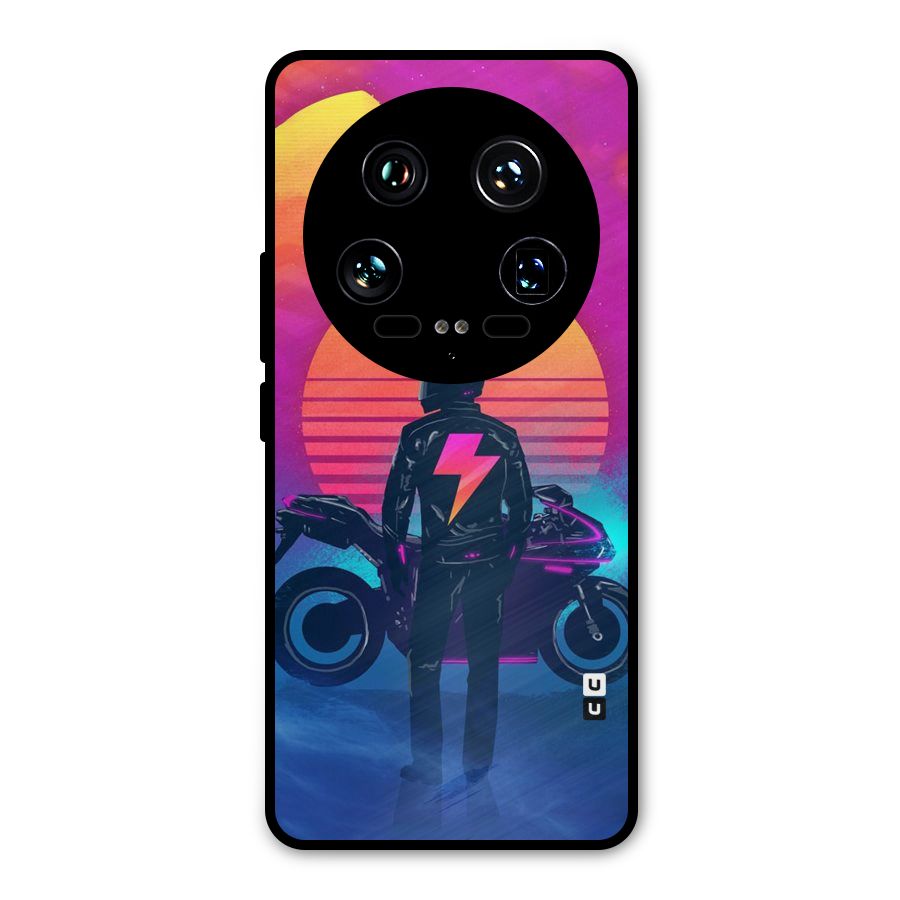 Electric Ride Metal Back Case for Xiaomi 14 Ultra