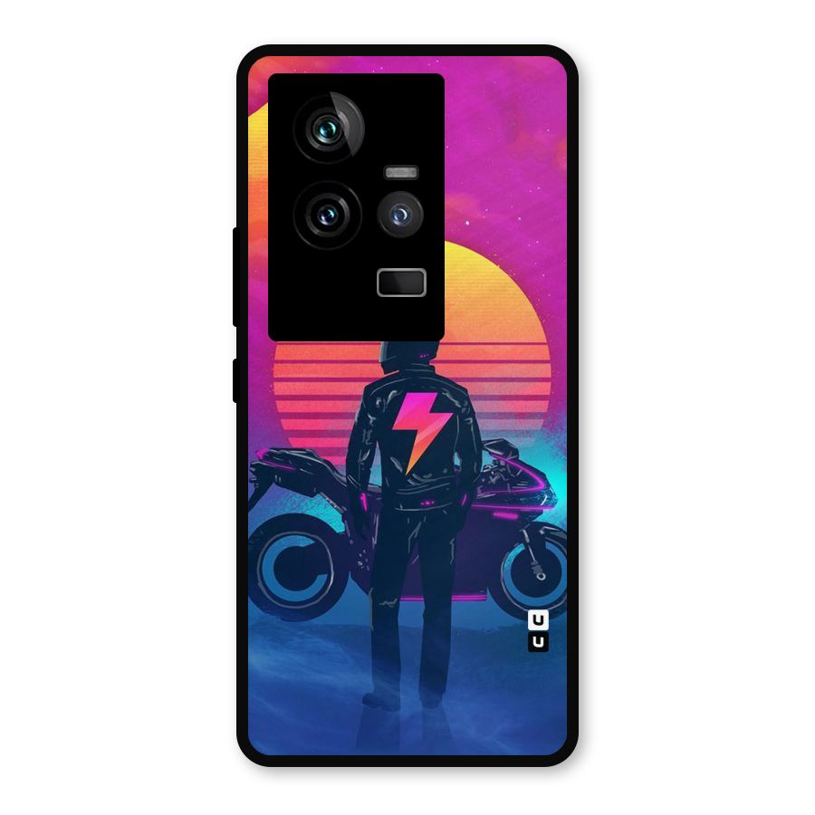 Electric Ride Metal Back Case for iQOO 11 5G