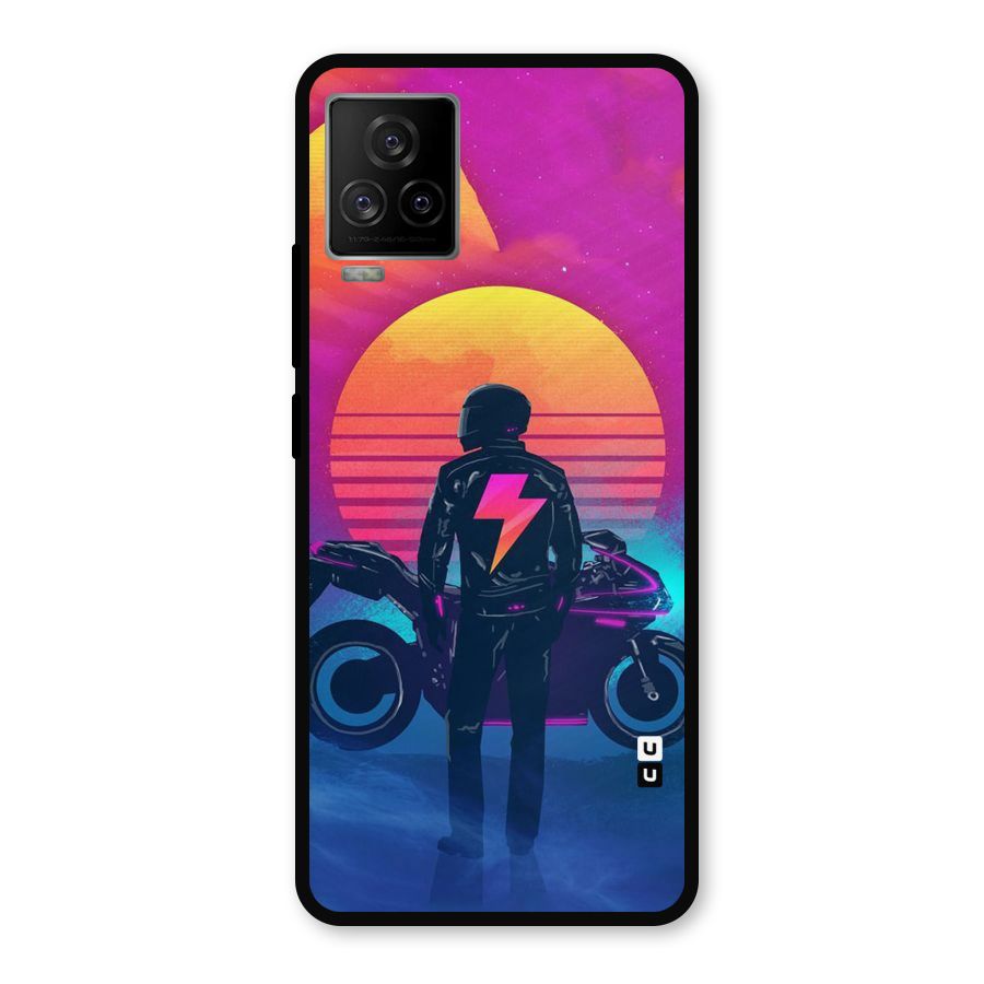 Electric Ride Metal Back Case for iQOO 7 Legend 5G