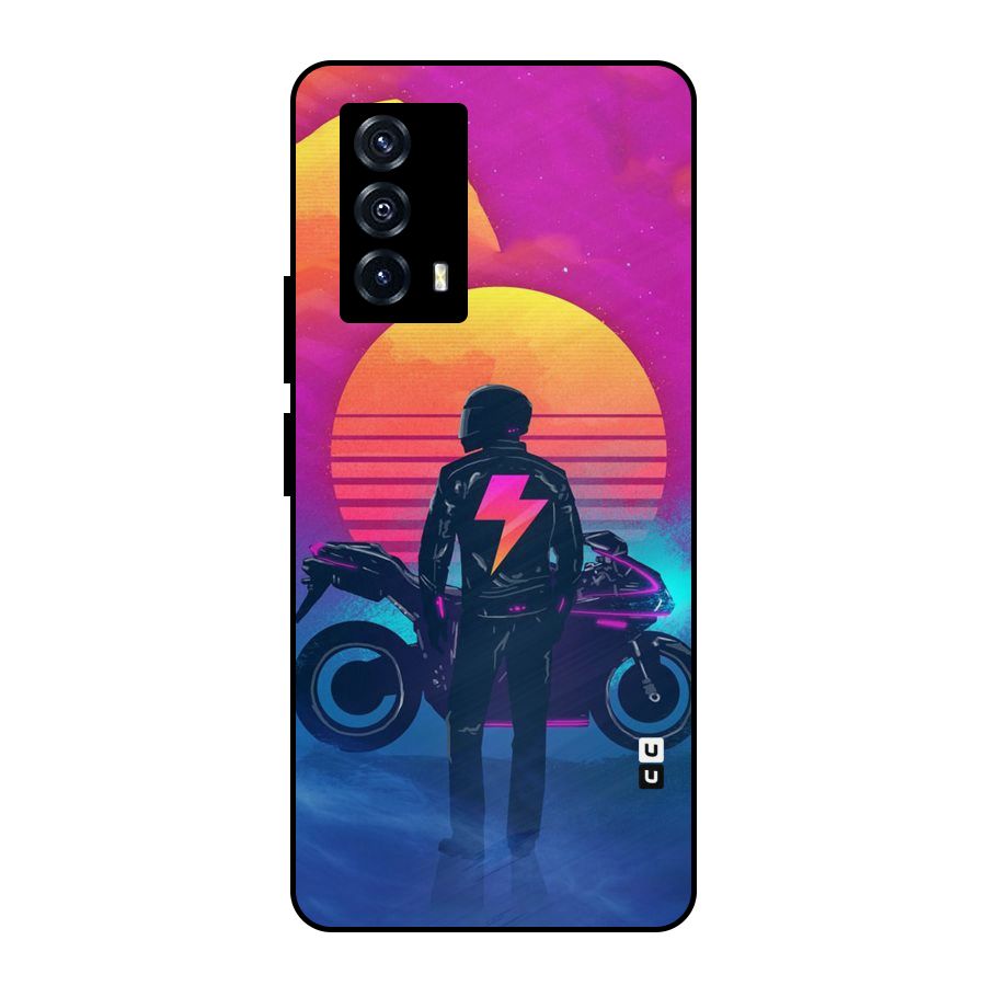 Electric Ride Metal Back Case for iQOO Z5