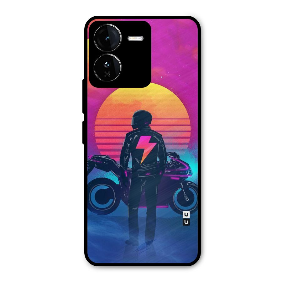 Electric Ride Metal Back Case for iQOO Z9