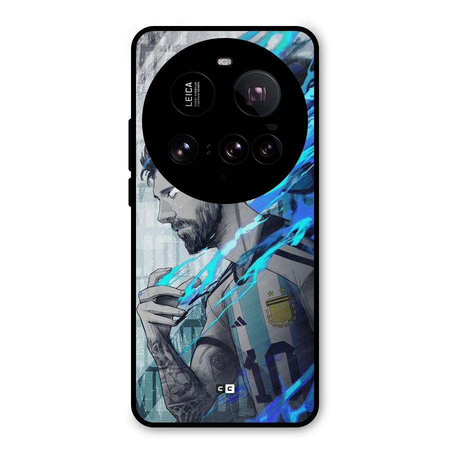 Electrifying Soccer Star Metal Back Case for Xiaomi 15 Ultra