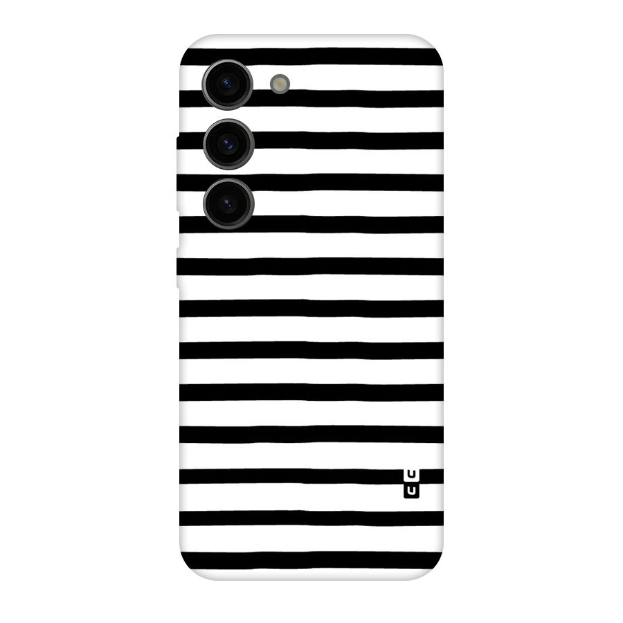 Elegant Basic Stripes Original Polycarbonate Back Case for Galaxy S23