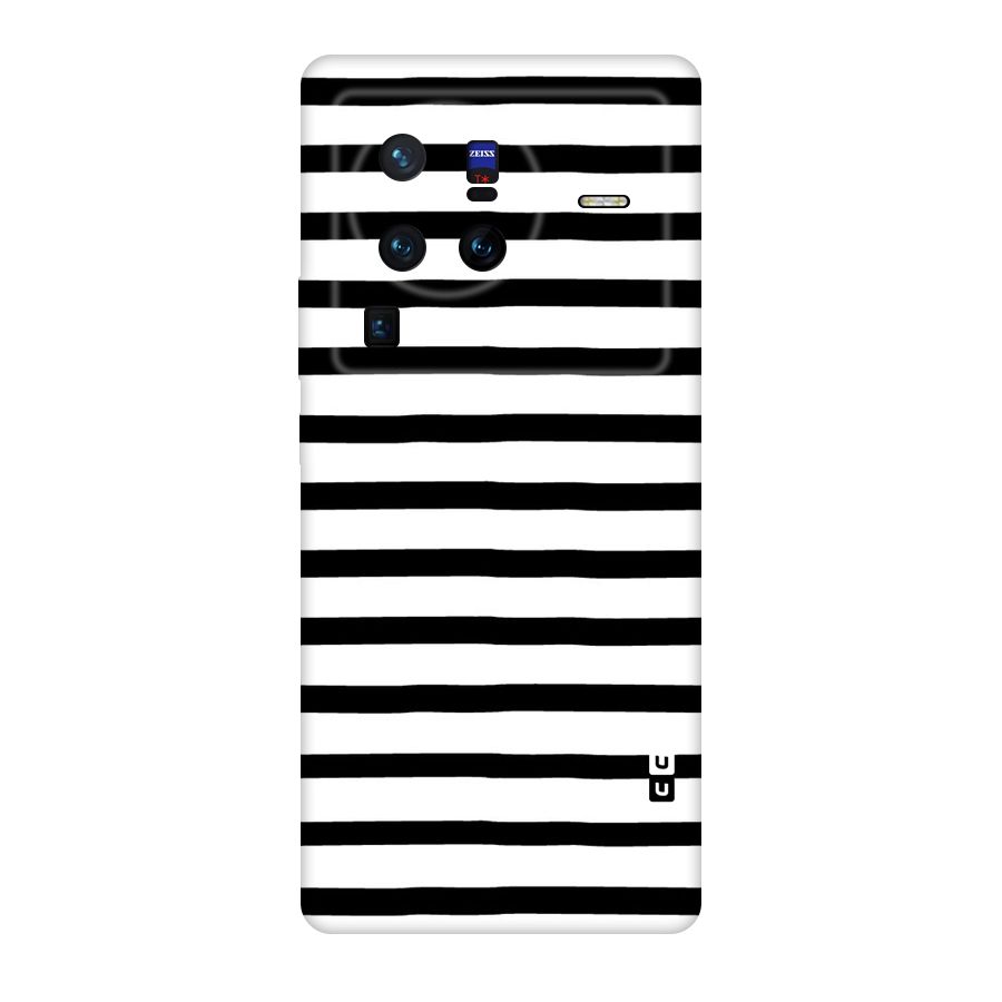 Elegant Basic Stripes Original Polycarbonate Back Case for Vivo X80