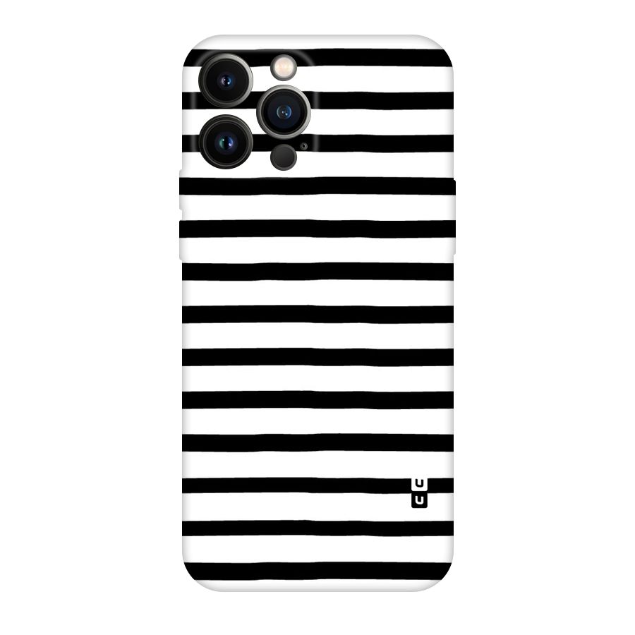 Elegant Basic Stripes Original Polycarbonate Back Case for iPhone 13 Pro Max