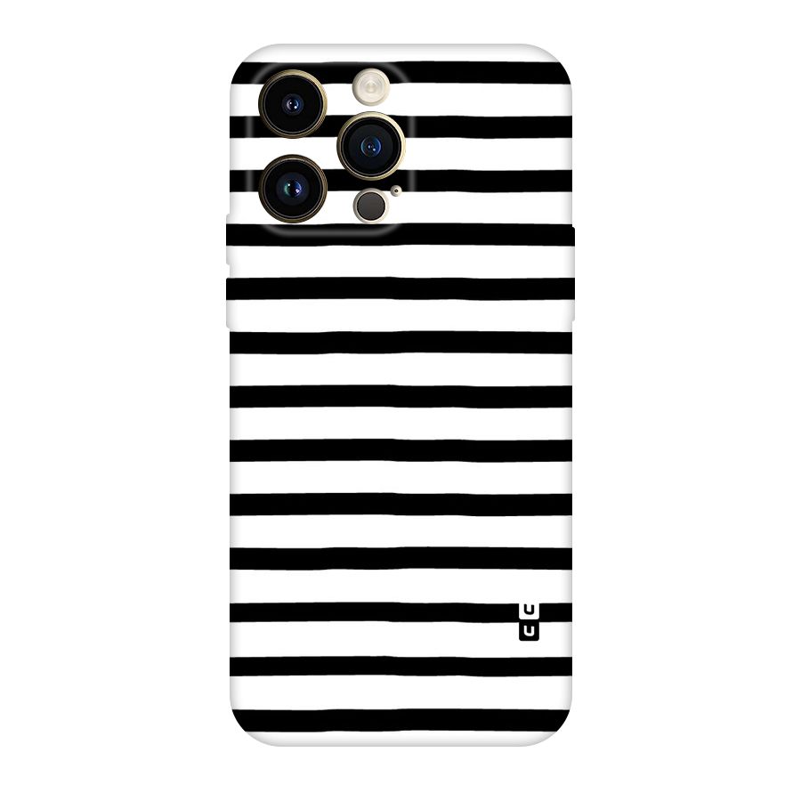 Elegant Basic Stripes Original Polycarbonate Back Case for iPhone 14 Pro Max