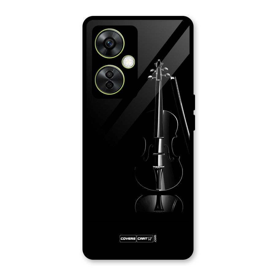 Elegant Violin Glass Back Case for OnePlus Nord CE 3 Lite