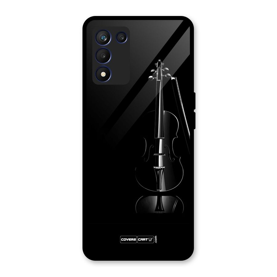 Elegant Violin Glass Back Case for Realme 9 5G Speed