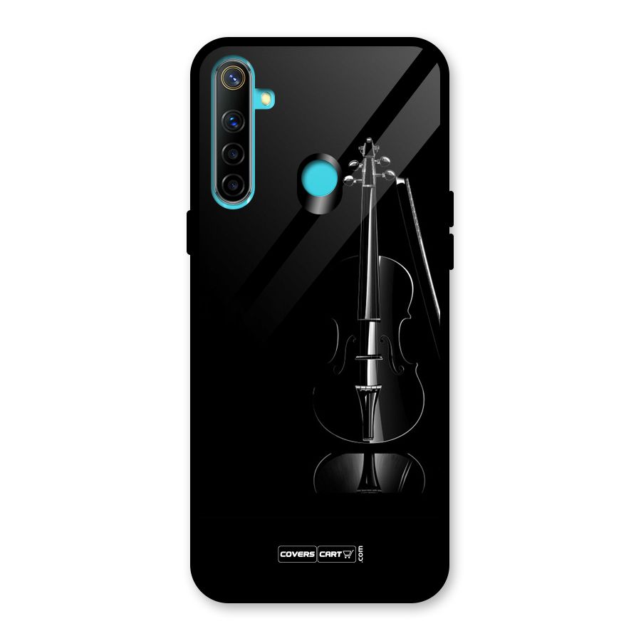 Elegant Violin Glass Back Case for Realme Narzo 10