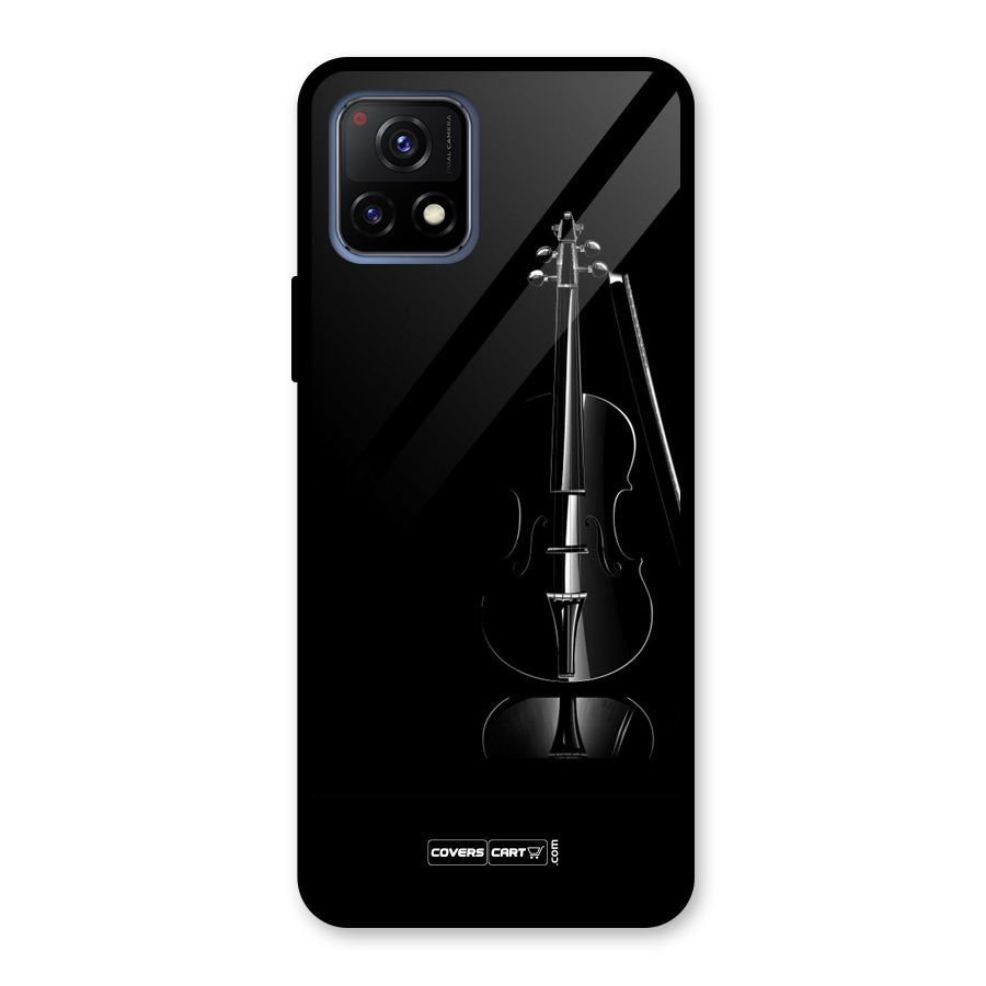 Elegant Violin Glass Back Case for Vivo Y72 5G