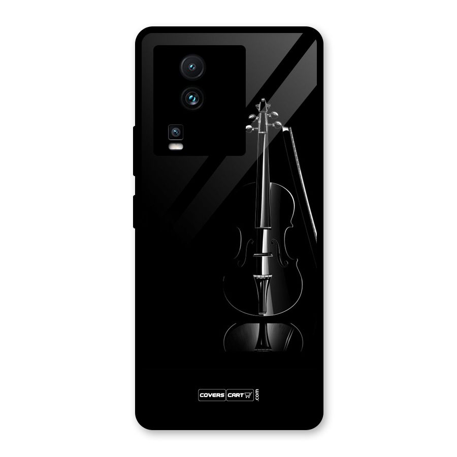 Elegant Violin Glass Back Case for Vivo iQOO Neo 7 Pro