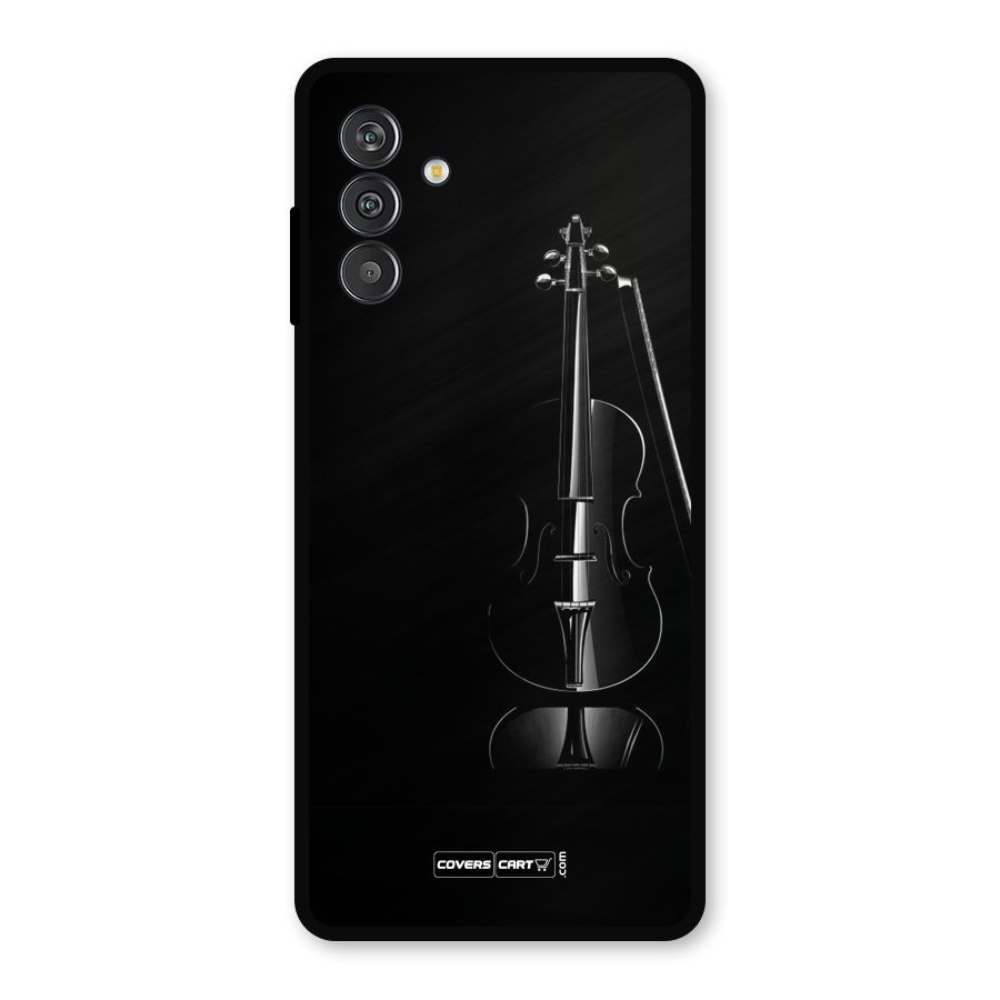 Elegant Violin Metal Back Case for Galaxy F13