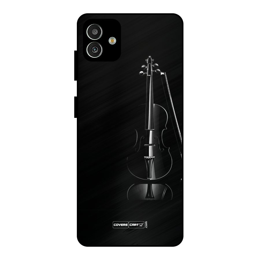 Elegant Violin Metal Back Case for Galaxy M13 5G