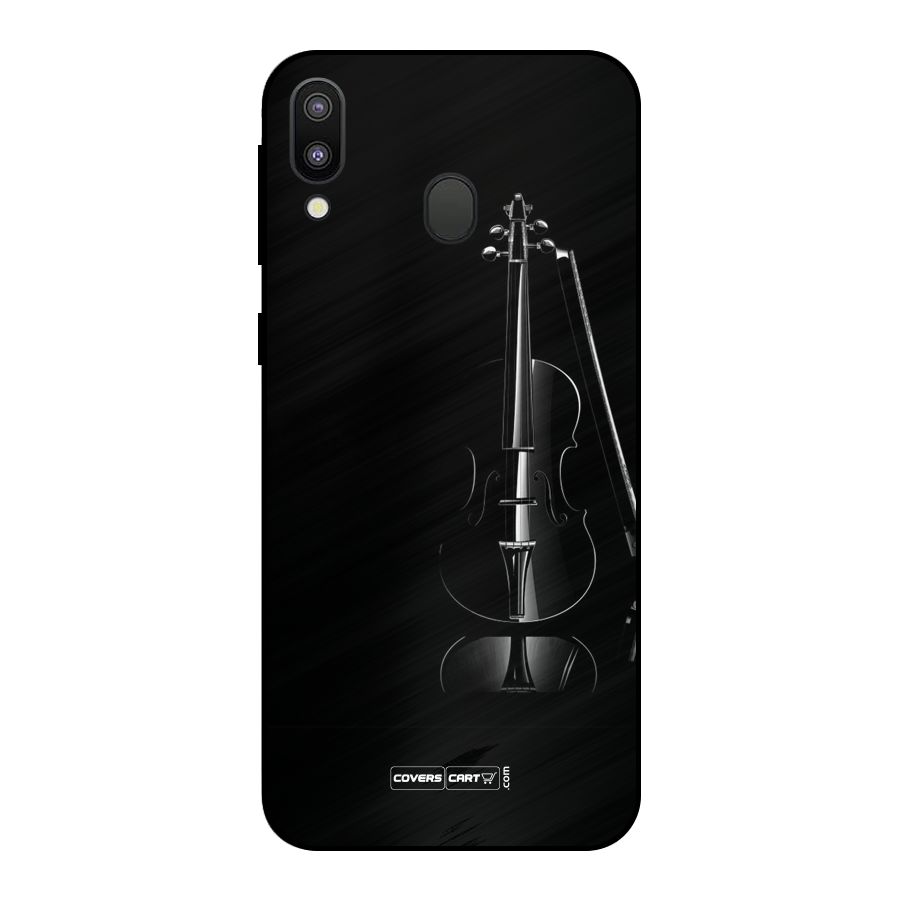 Elegant Violin Metal Back Case for Galaxy M20