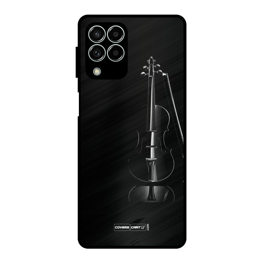 Elegant Violin Metal Back Case for Galaxy M33