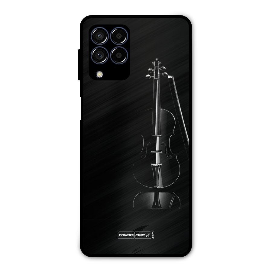Elegant Violin Metal Back Case for Galaxy M53 5G