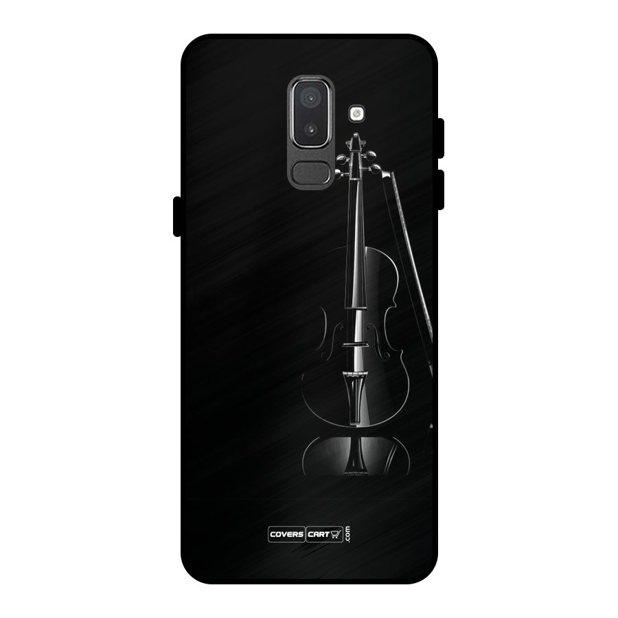Elegant Violin Metal Back Case for Galaxy On8 (2018)