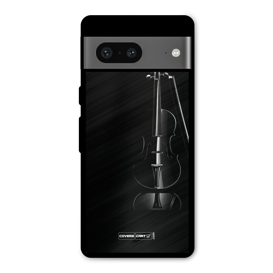 Elegant Violin Metal Back Case for Google Pixel 7