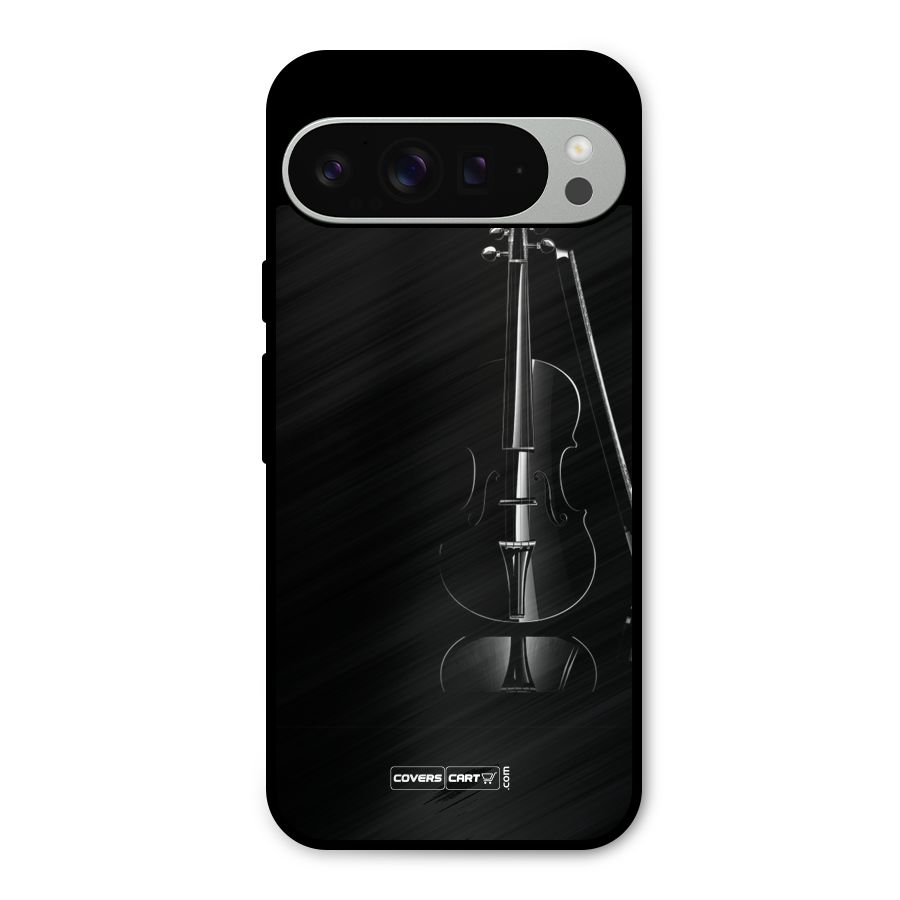 Elegant Violin Metal Back Case for Google Pixel 9 Pro XL