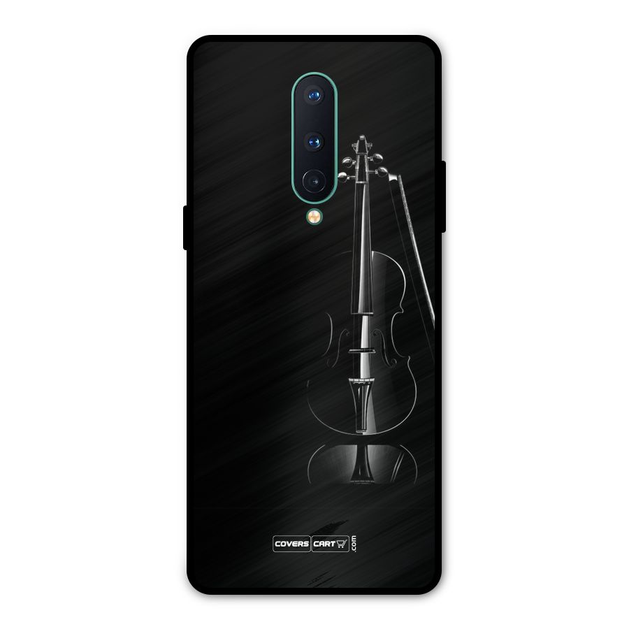 Elegant Violin Metal Back Case for OnePlus 8