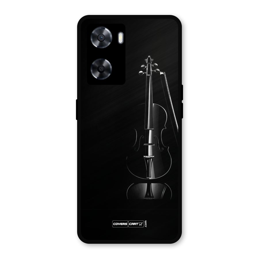 Elegant Violin Metal Back Case for OnePlus Nord N20 SE
