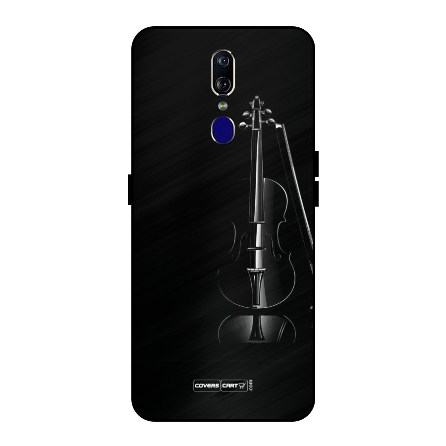 Elegant Violin Metal Back Case for Oppo F11