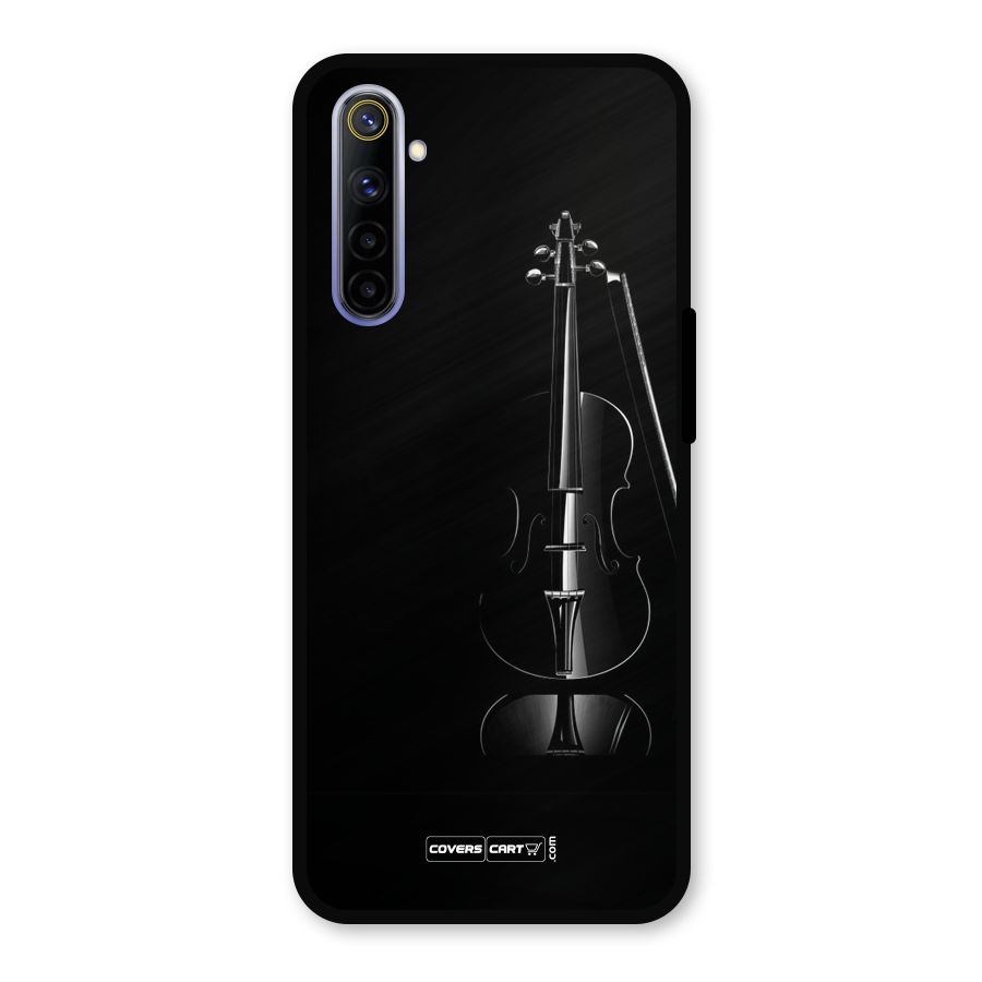 Elegant Violin Metal Back Case for Realme 6i