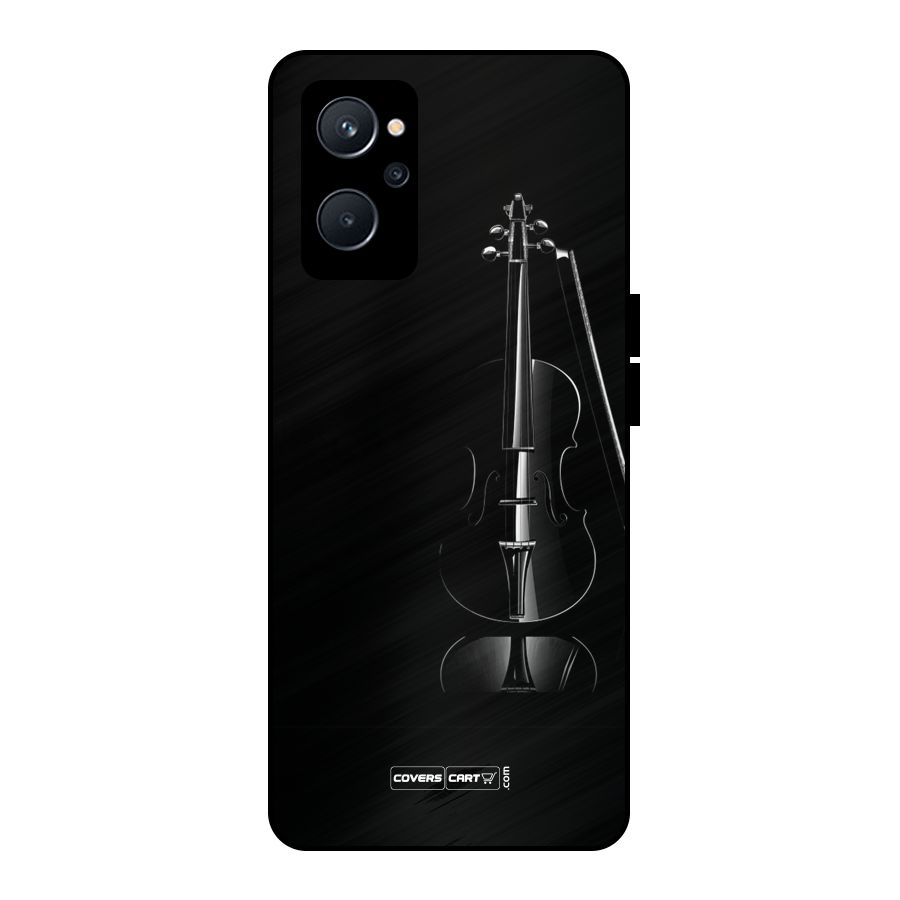Elegant Violin Metal Back Case for Realme 9i 5G