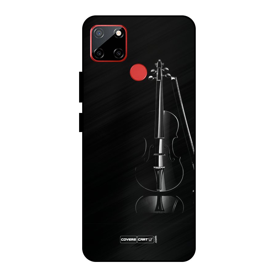 Elegant Violin Metal Back Case for Realme C12