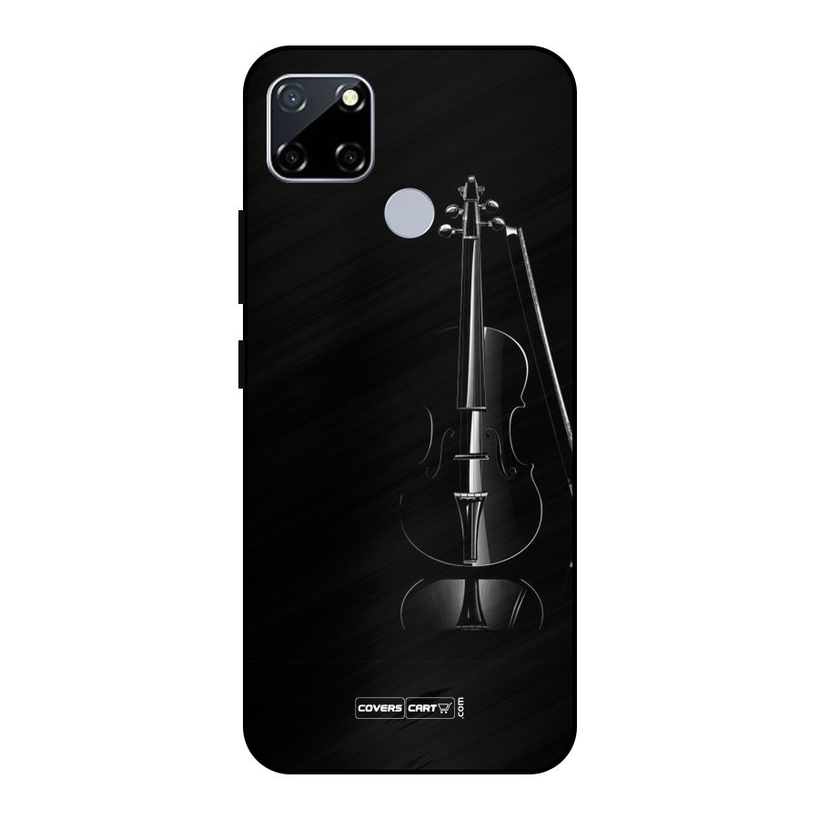Elegant Violin Metal Back Case for Realme Narzo 20
