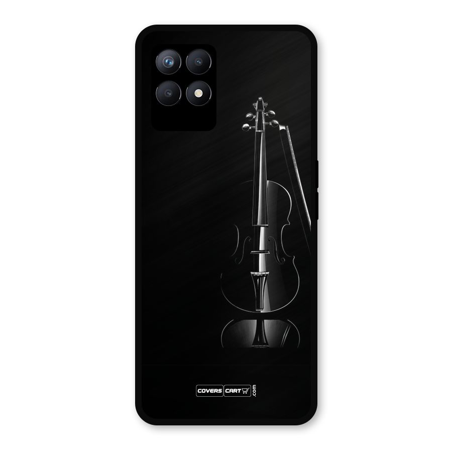 Elegant Violin Metal Back Case for Realme Narzo 50