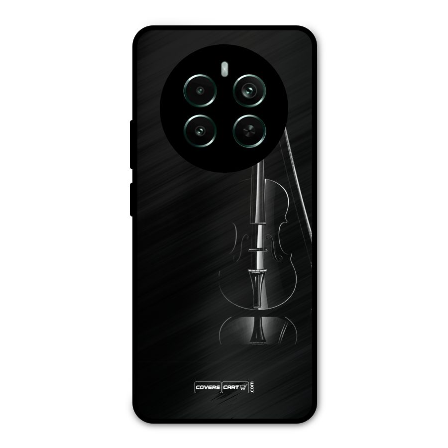 Elegant Violin Metal Back Case for Realme Narzo 70 Pro