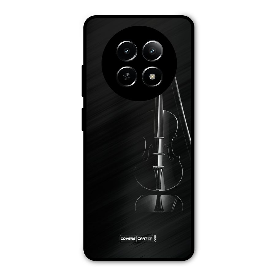 Elegant Violin Metal Back Case for Realme Narzo N65