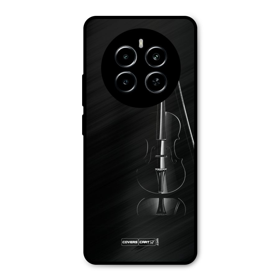 Elegant Violin Metal Back Case for Realme P1