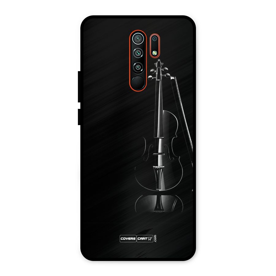 Elegant Violin Metal Back Case for Redmi 9 Prime