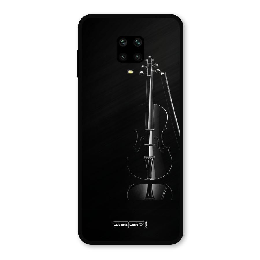 Elegant Violin Metal Back Case for Redmi Note 10 Lite