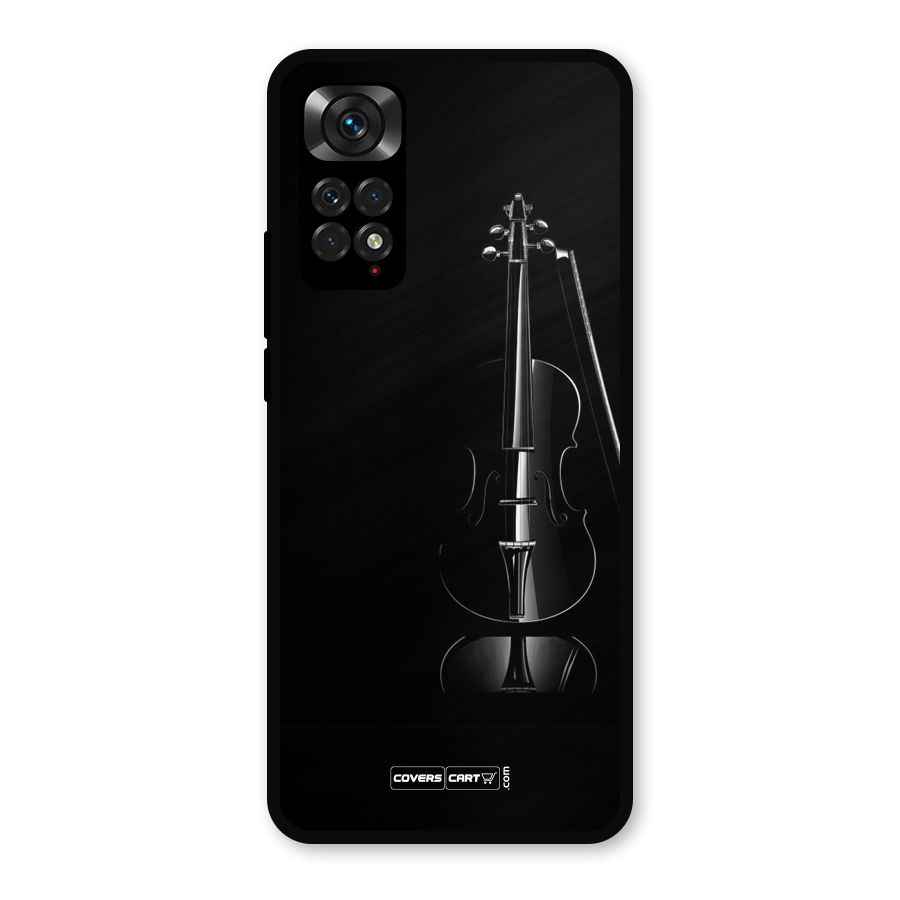 Elegant Violin Metal Back Case for Redmi Note 11s