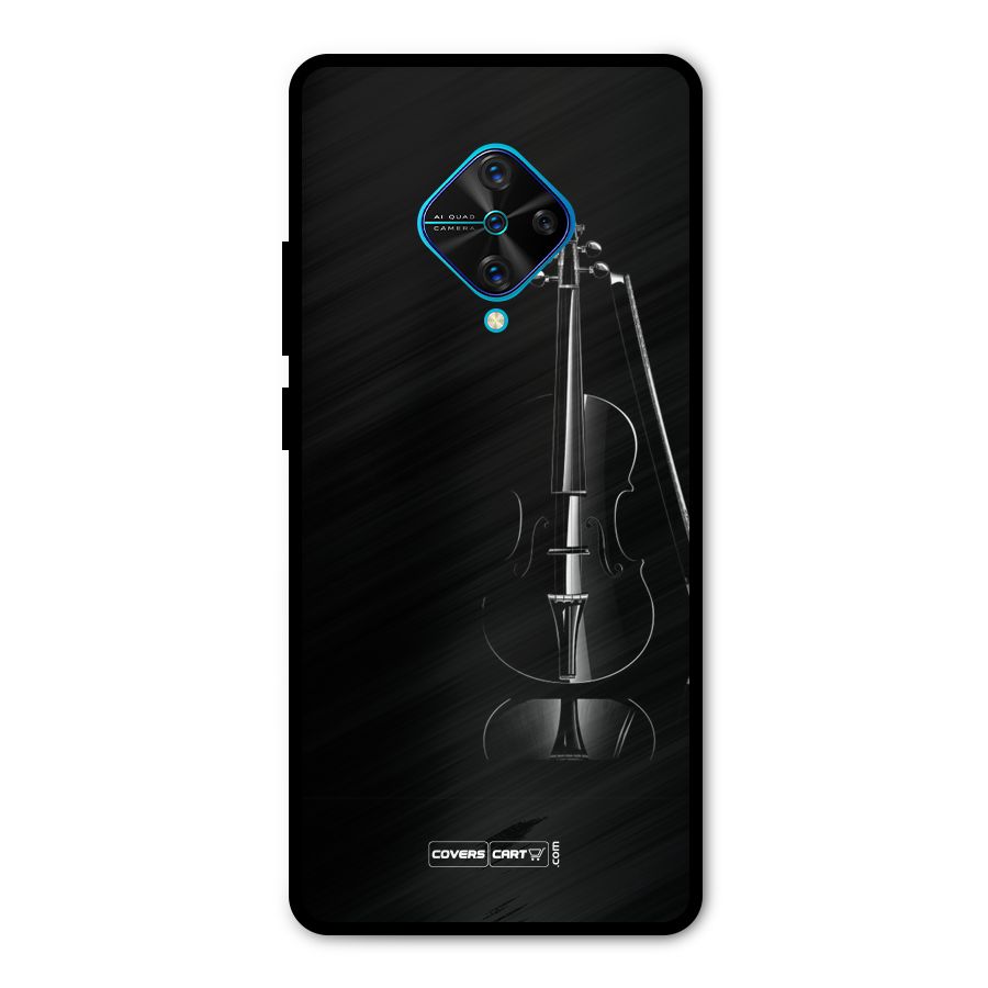 Elegant Violin Metal Back Case for Vivo S1 Pro